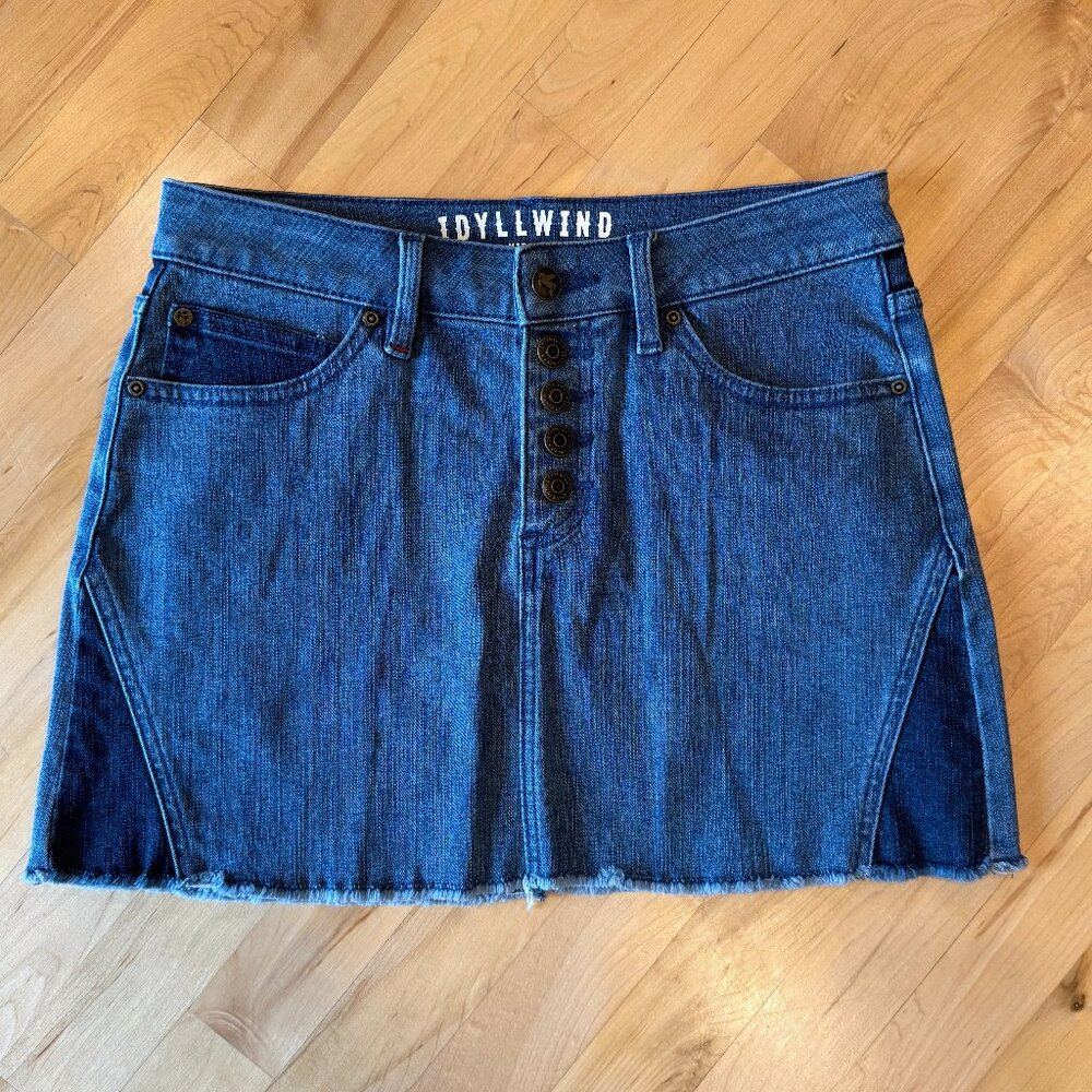 Idyllwind Denim Mini Skirt